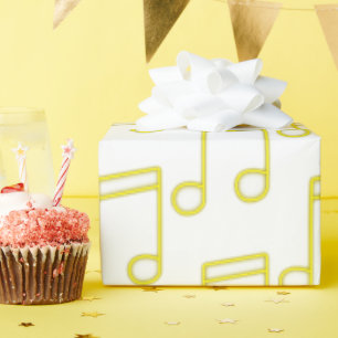 Neon Figure Wrapping Paper