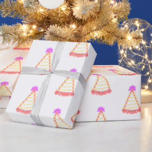 Neon Figure Wrapping Paper