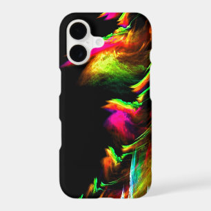 NEON Fire Multicolor Unique Abstract Art