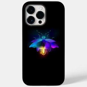 Neon Firefly on black Case-Mate iPhone 14 Pro Max Case
