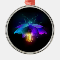 Neon Firefly on black