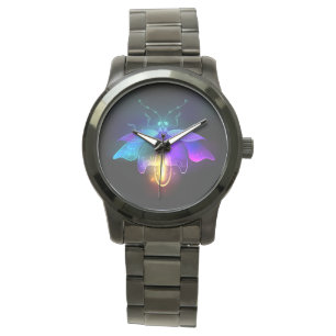 Neon Firefly on black Watch