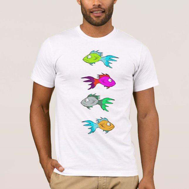 Neon fishies T-Shirt (Front)