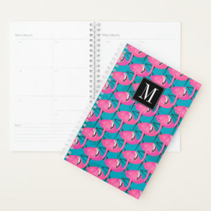Neon Flamingos Planner