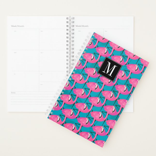 Neon Flamingos Planner (Display)