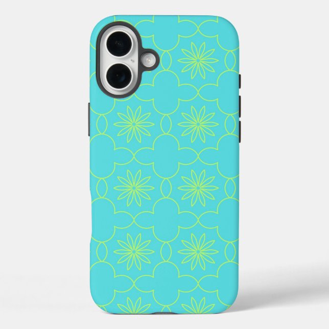 Neon Flora Case-Mate iPhone Case (Back)