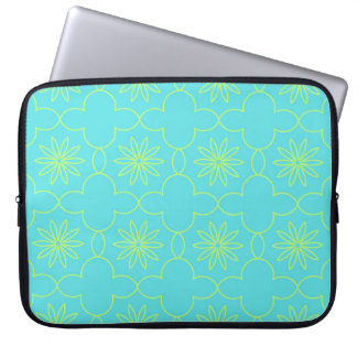 Neon Flora Laptop Sleeve