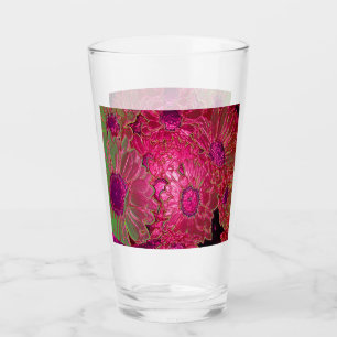 Neon Floral #1 Glass