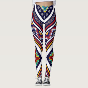 Neon flow leggings