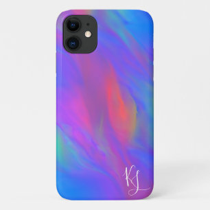 Neon Flow Personalised Phone Case