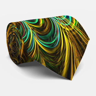 Neon Fractal 5 Tie