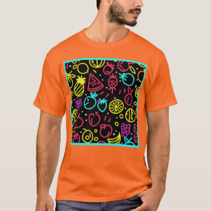 Neon Fruit Extravaganza T-Shirt