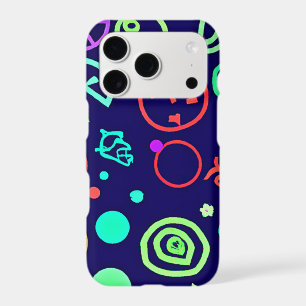 Neon Fruits Pattern Colours
