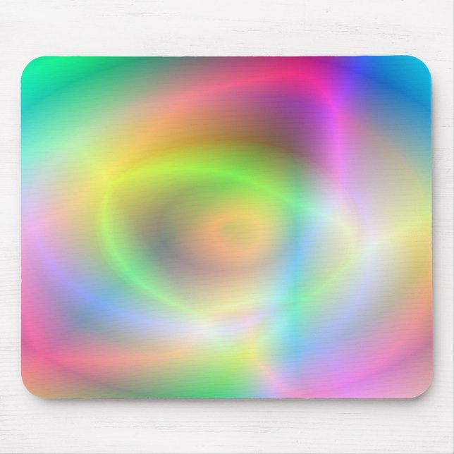 Neon Fun Mouse Pad (Front)