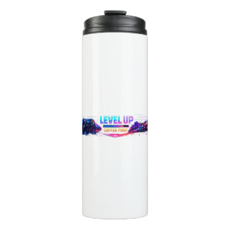 Neon Gamer Wrap Coffee Mug 🎮 | LEVEL UP Coffee Fi
