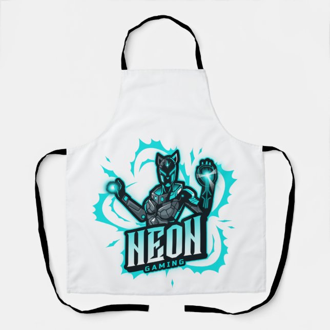 Neon Gaming  Apron (Front)