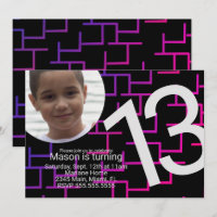 Neon Gaming Birthday Party Maze Gamer Photo 