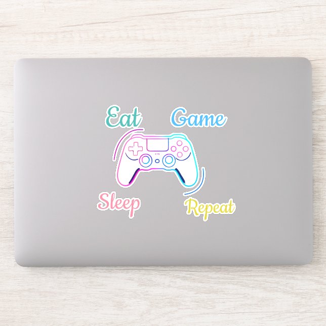 Neon gaming design customisable (Computer)