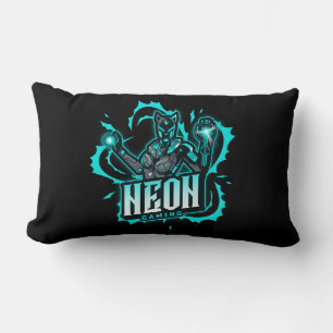 Neon Gaming Lumbar Cushion