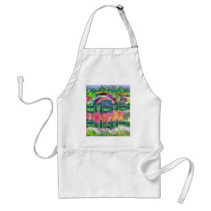 Neon Garden Standard Apron