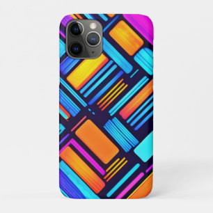 Neon Geometric Abstract Case-Mate iPhone Case