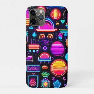 Neon Geometric Abstract Case-Mate iPhone Case
