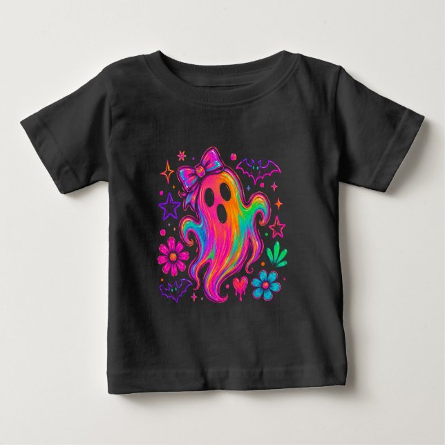 Neon Ghost Baby T-Shirt (Front)
