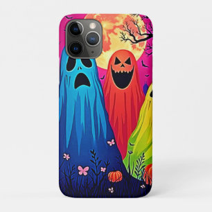 Neon Ghosts' Halloween Party Design Case-Mate iPhone Case