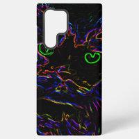 Neon Glow Cat