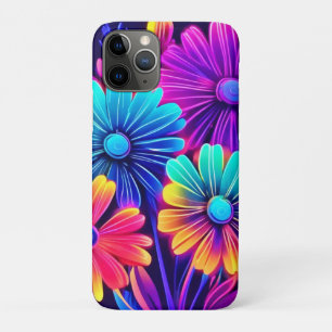 Neon Glow Floral Fantasy Art Case-Mate iPhone Case