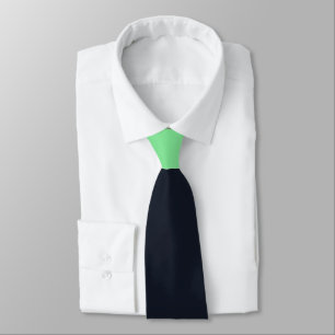 neon-gree-navy -two-color two-tone - neon-navy tie