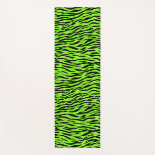 Neon Green animal skin pattern Animalia Yoga Mat