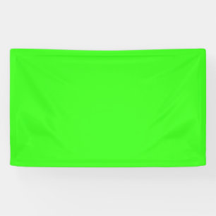 Neon Green Banner