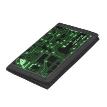 Neon Green Circuit Board | Personalised