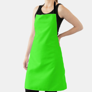 Neon Green Custom Cooking Apron
