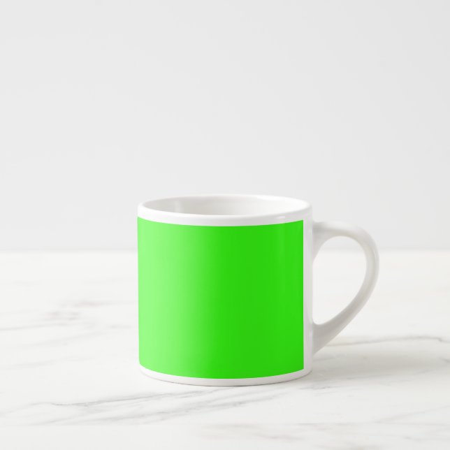 Neon Green Espresso Cup (Right)