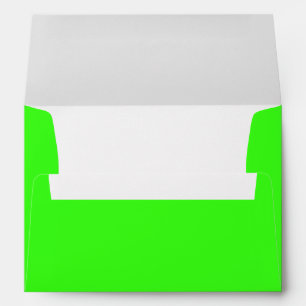 Neon Green Exterior Envelope – Customisable