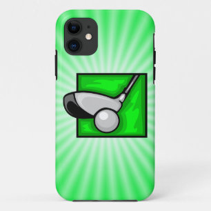Neon Green Golf Case-Mate iPhone Case