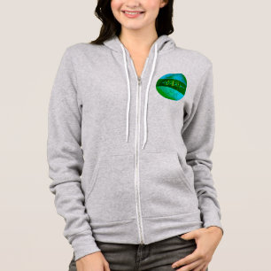 Neon Green Soccer Hoodie