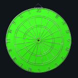 Neon Green Solid Colour  Dartboard<br><div class="desc">Neon Green Solid Colour Modern Colour.</div>