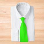 Neon Green Solid Colour Tie<br><div class="desc">Neon Green Solid Colour</div>