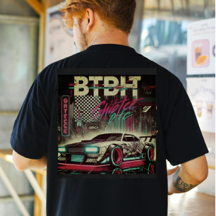 Neon Grunge car  T-Shirt
