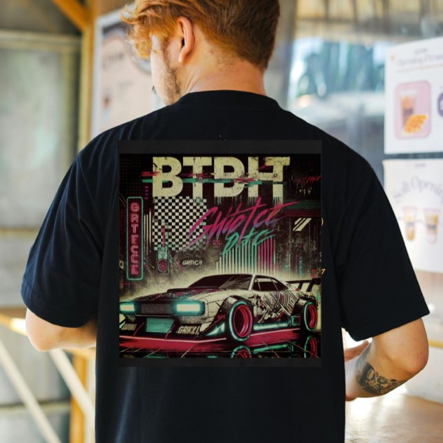 Neon Grunge car  T-Shirt (Creator Uploaded)