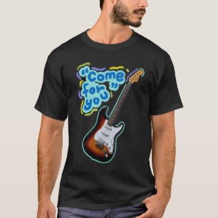 Neon Guitar Come For You T-Shirt
