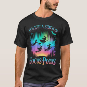 Neon Halloween Witches Png T-Shirt