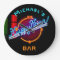Neon Happyhour Home Bar Decor Personalised Mancave