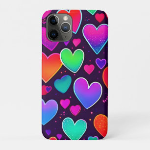 Neon Heart Symphony Case-Mate iPhone Case