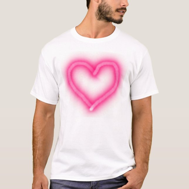 neon heart T-Shirt (Front)