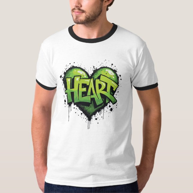 Neon Heartbeat T-Shirt (Front)