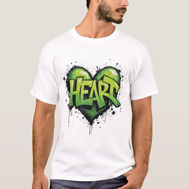 Neon Heartbeat T-Shirt (Front)